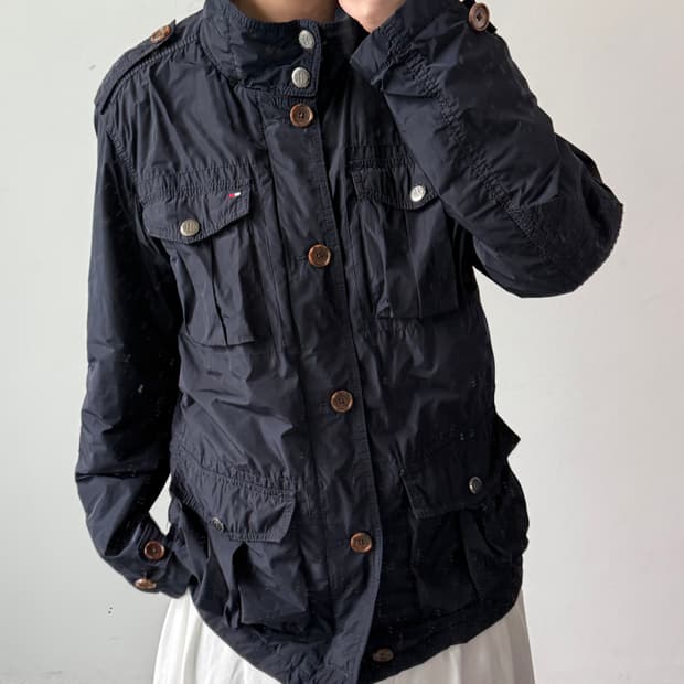 [M] 타미힐피거 네이비 필드 야상 자켓