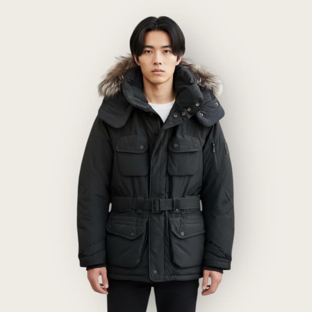 S/ 폴로랄프로렌 로버다운 벨티드 패딩