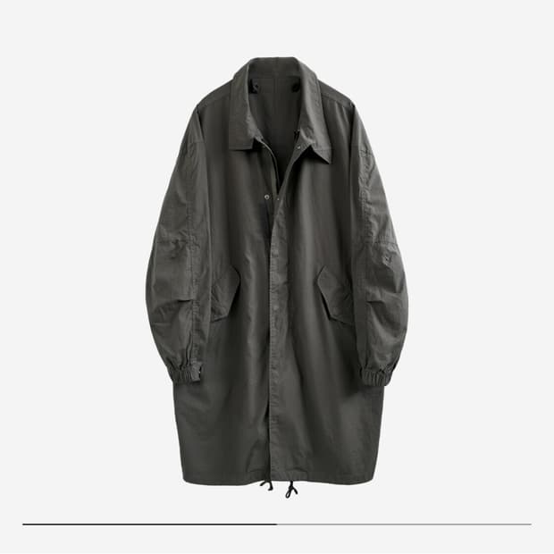 폴리테루 델 파카 올리브 그레이