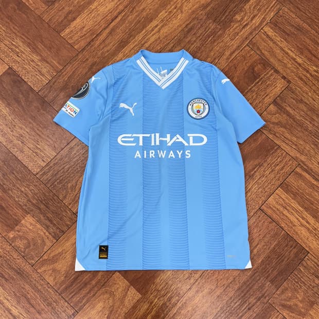 여성용 XL PUMA  맨체스터시티 23-24 데브라이너 마킹 유니폼 