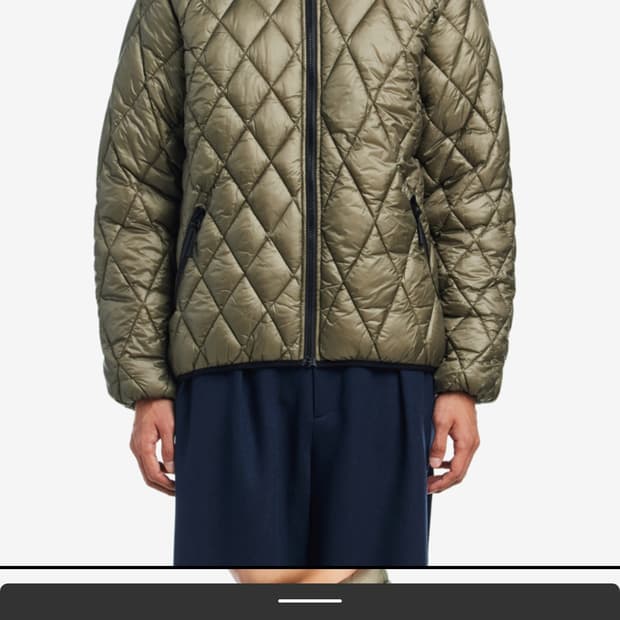 구매) 팝 트레이딩 컴퍼니 퀼팅 자켓