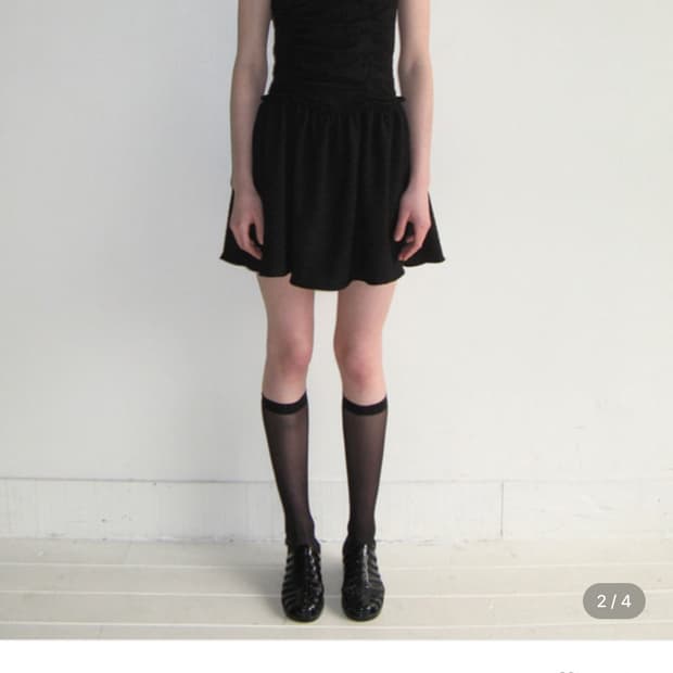 시눈 셔링미니블랙드레스