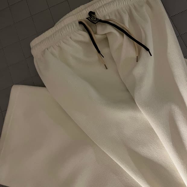 코듀로이 아이보리 팬츠