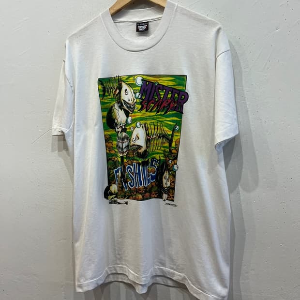 90s MISTER SCARY FISHIES Tee Made in USA