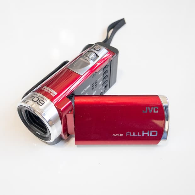 JVC GZ-HM133-R / 빈티지 디지털 캠코더