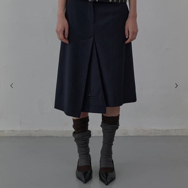 Lcdc 스프라이트 테일러드 미디 스커트