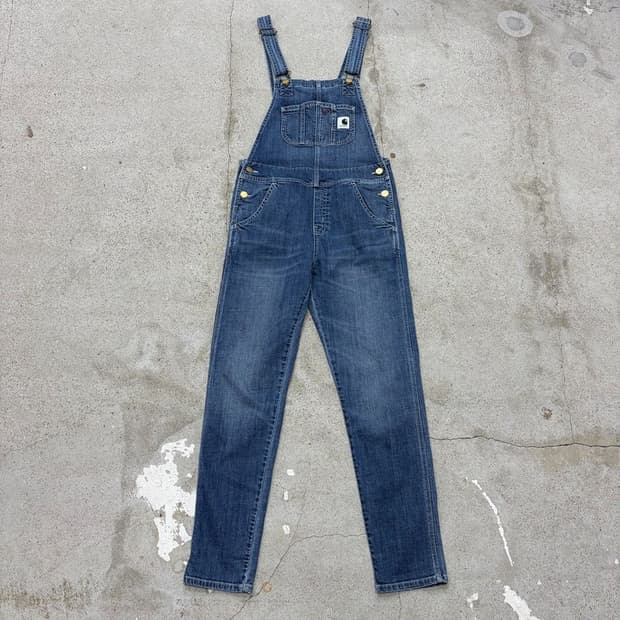 칼하트 오버롤 데님팬츠 v2823