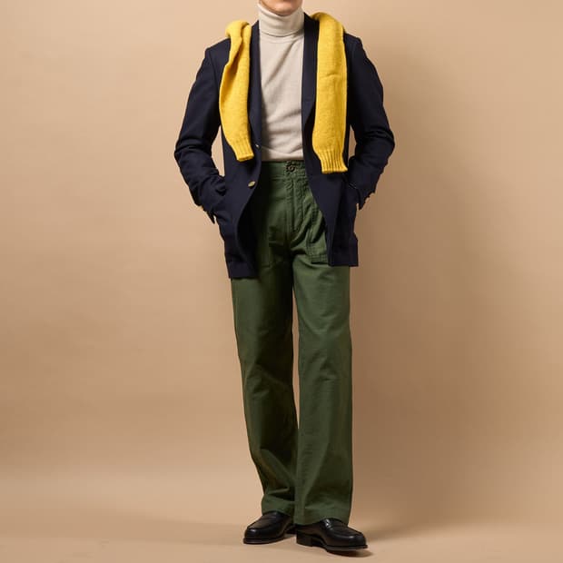 (3/새제품)오어슬로우 25fw 퍼티그 팬츠 레귤러핏