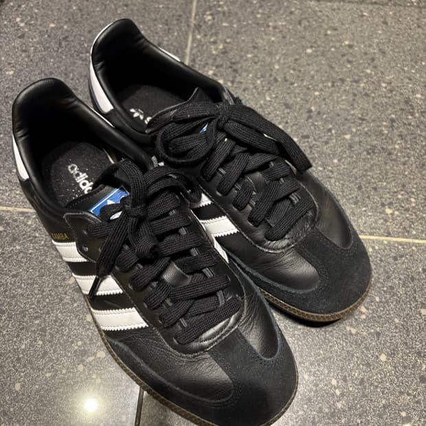 아디다스 삼바 블랙 230