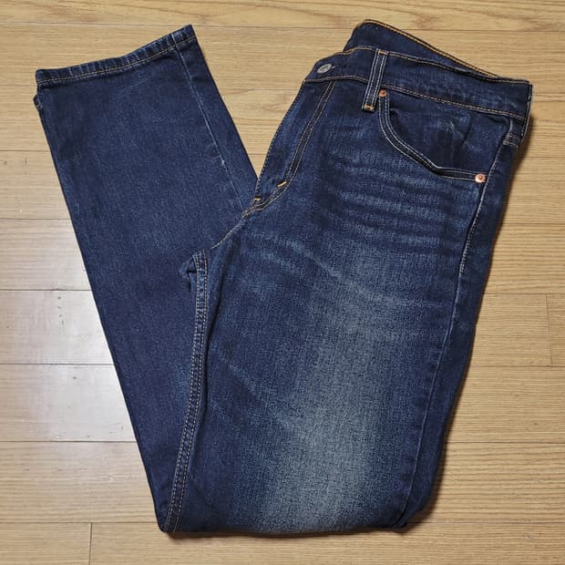 리바이스 511 남성 네이비 진청데님