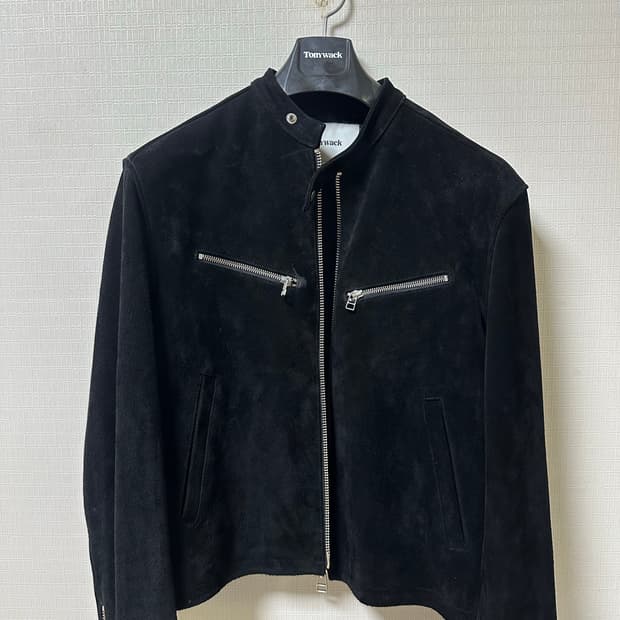 24ss 토니웩 카프레이서 스웨이드 자켓 L (주우재 착용)