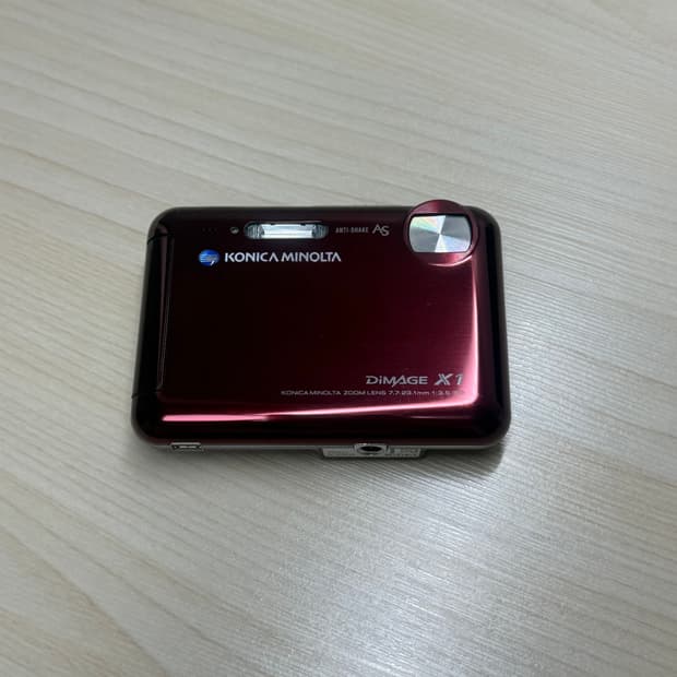급처)코니카 미놀타 디미지 x1 레드 디카 판매