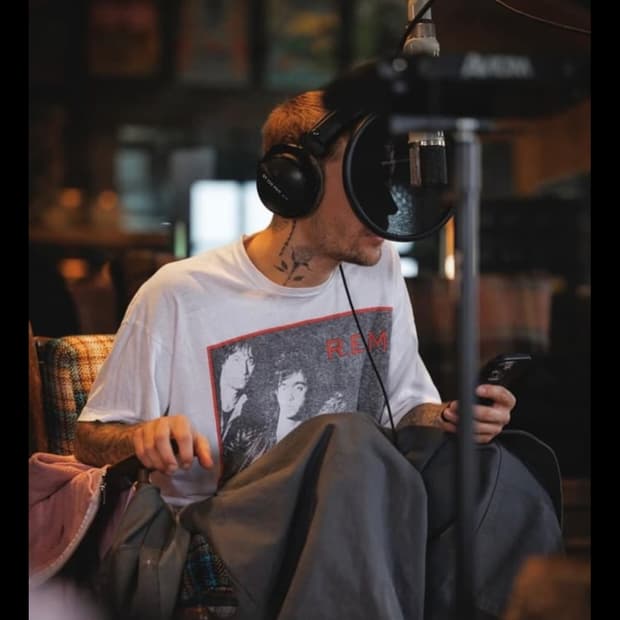 1989 R.E.M 그린 월드 투어 티셔츠 [xl]