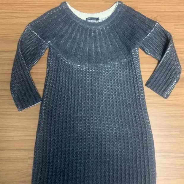 프랑스구매 필리파케이 filippa k 그레이 울 니트 원피스