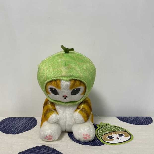 과일 메론 모프샌드 고양이 인형