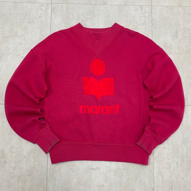 이자벨마라 핫핑크 맨투맨 #625