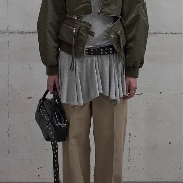 LCDC MA-1 봄버 자켓 올리브