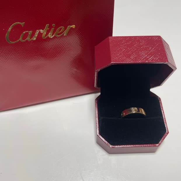 급처)까르띠에 티타늄반지 16호