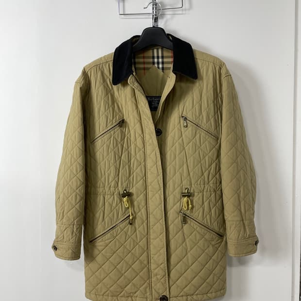 80s 버버리 퀼팅 자켓