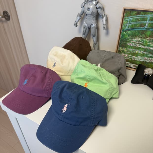 정품 폴로 볼캡 모자 