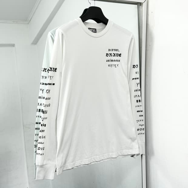 디젤 사이드 레터링 롱슬리브