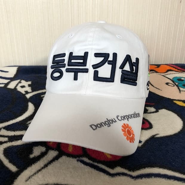 핑골프 동부건설골프단 프로골퍼모자/캡(흰)
