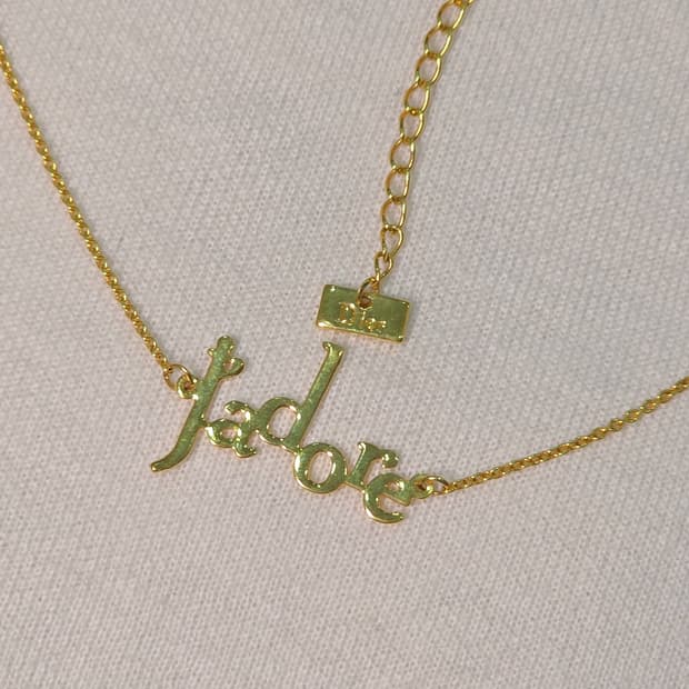 디올 dior 자도르 j'adore 목걸이 (극극희소 정품)