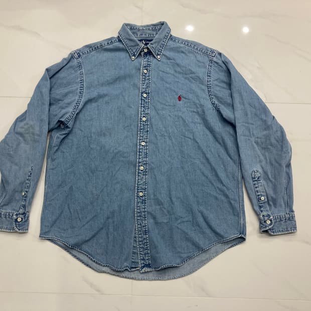 90s Polo ralph lauren denim shirts