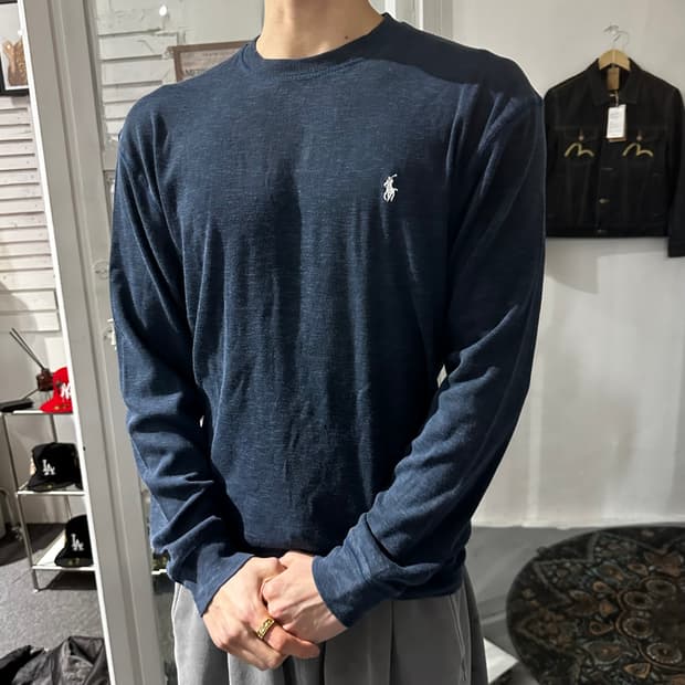 폴로 랄프로렌 네이비 롱슬리브