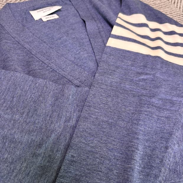 톰브라운 가디건 3 SIZE 블루&네이비 / 모델명 mkc002a / 실