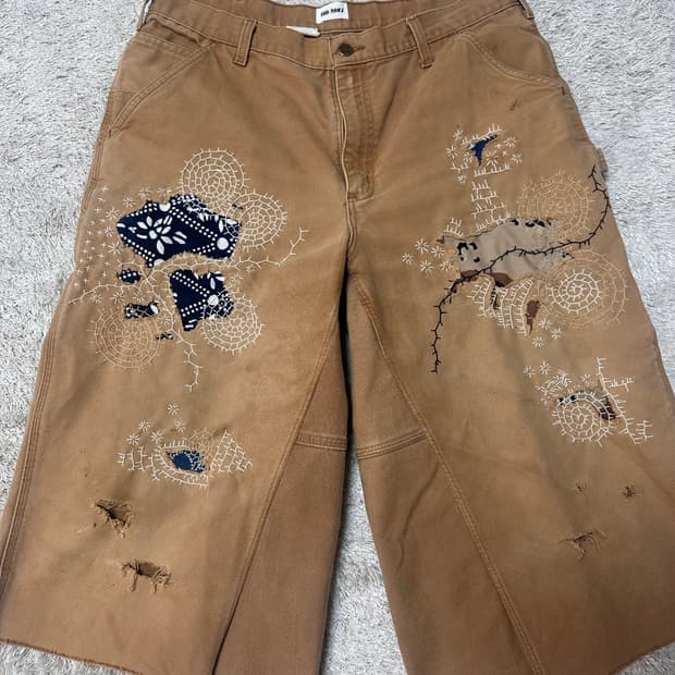 [34] EOD 칼하트 보로 사시코 디스트로이드 팬츠