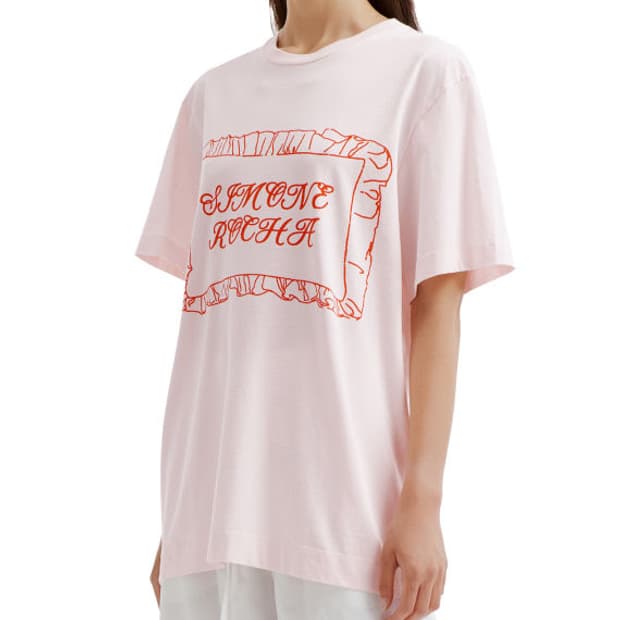 [S]시몬로샤 26ss Pillowcase 티셔츠/핑크
