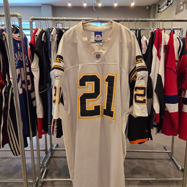 00s 리복 NFL 샌디에이고 차저스 톰린슨 어센틱저지