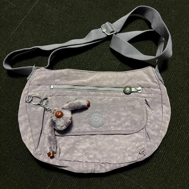 키플링 애쉬퍼플백