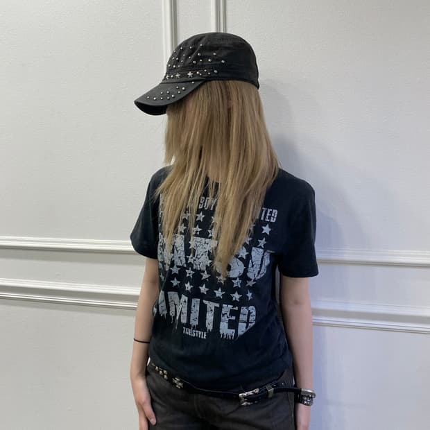 [BA-Tsu]Star Punk&Kitsch Print Tee 펑크