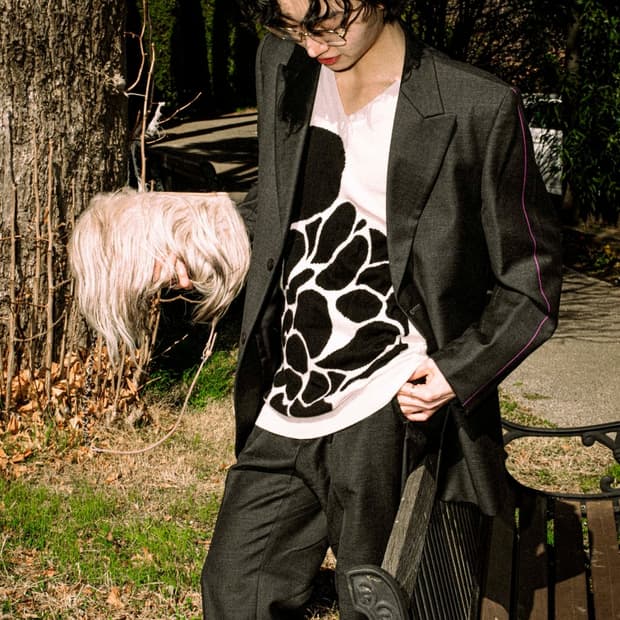 BOTTEGA VENETA 보테가베네타 아트 패턴 니트(캐시미어100%)