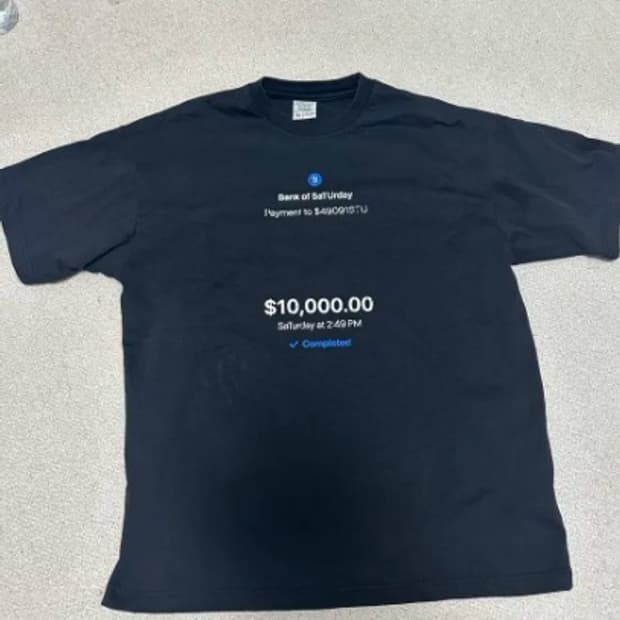 [M] STU 23SS 뱅크 티셔츠 STU OFFICE