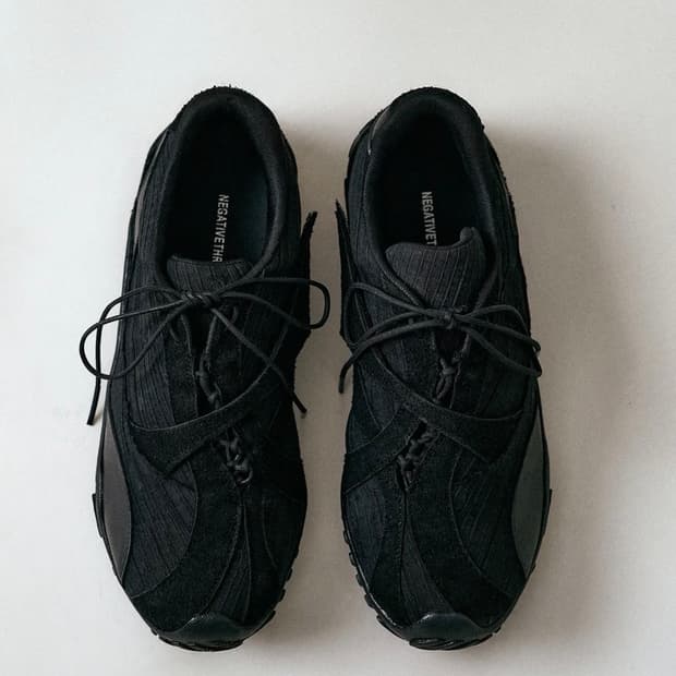 네거티브쓰리 Asymmetry No.3 Sneakers_Black