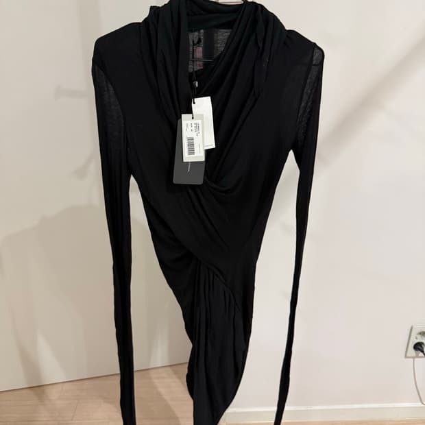 릭오웬스 드레이프 티셔츠