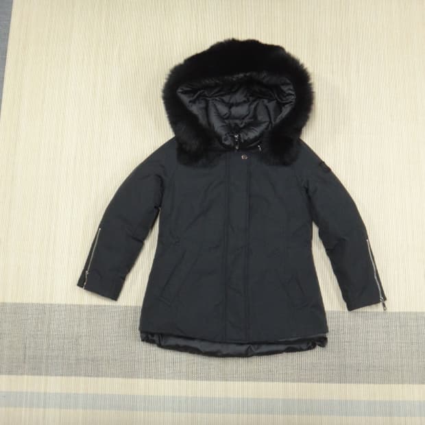 (55) 칼라거펠트 폭스퍼 구스다운 패딩 점퍼