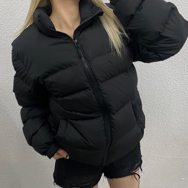 노스페이스 블랙 패딩 95