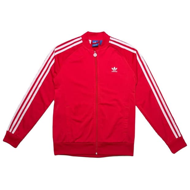 ADIDAS 트랙 자켓 레드 79