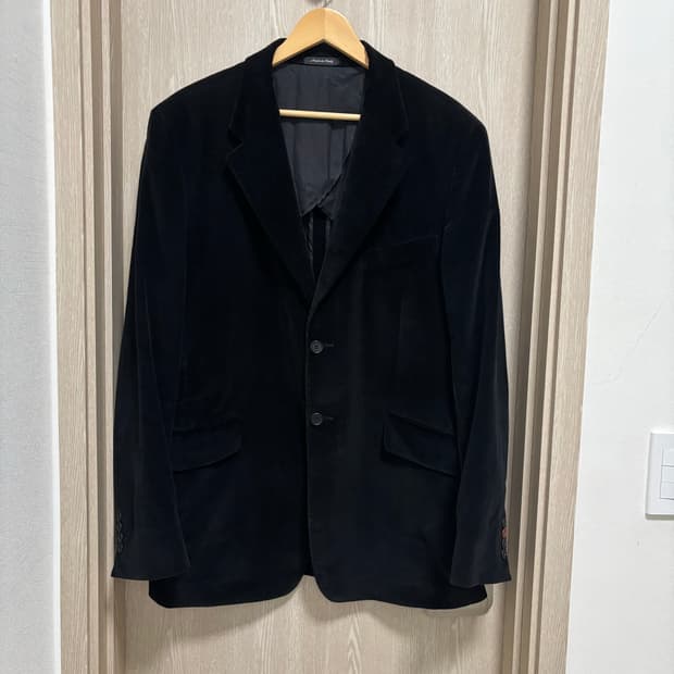 폴스미스 코듀로이 자켓42(넉넉한105)/블랙