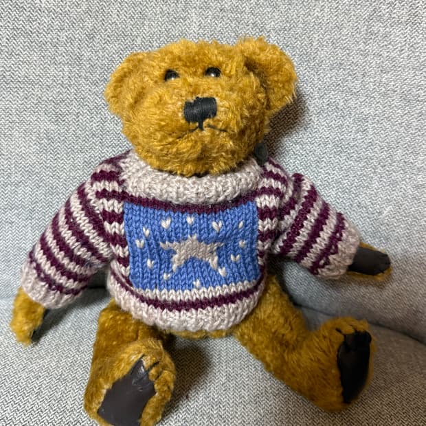 보이즈베어 미국 스웨터 빈티지돌 테디베어 곰인형