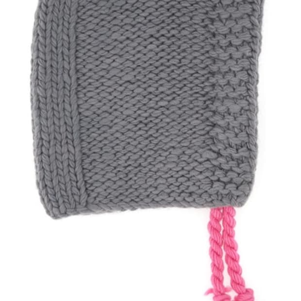 [제니착용] jw앤더슨 바라클라바 그레이/핑크 