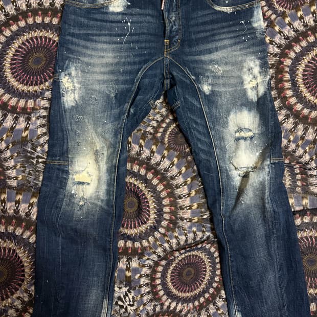 Dsquared 2 painting denim