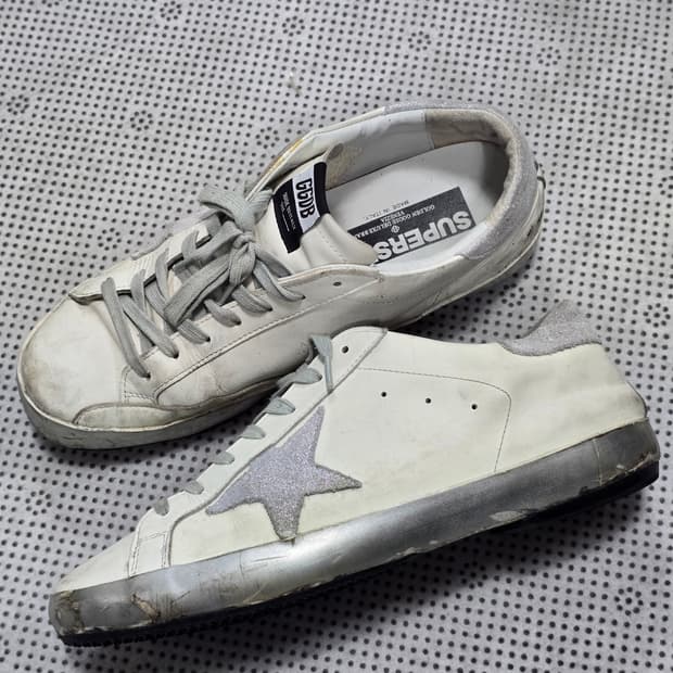 골든구스 44 화이트 스니커즈 280사이즈