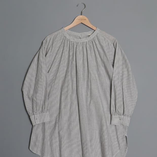 Samansa Mos2 Stripe Pullover Long Shirts
