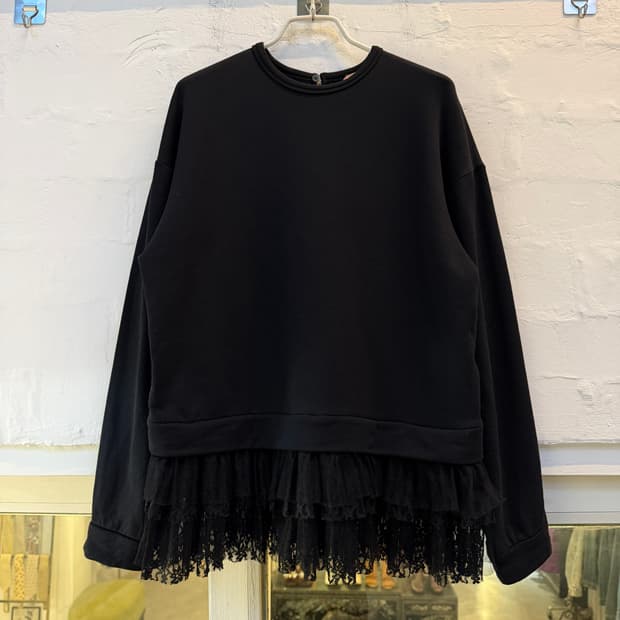 N21 누메로벤투노 레이스 블랙 맨투맨 38