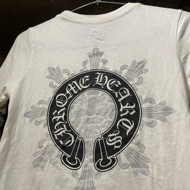 10s Chrome Hearts 크롬하츠 플로랄 홀스슈 반팔 티셔츠 